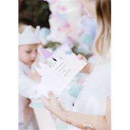 Meghívók kastély 12,5x15,5 cm mix S/6