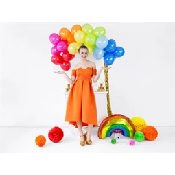 Méhsejt dekor gömb alma zöld 10 cm