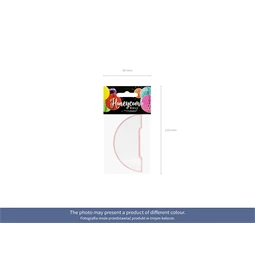 Méhsejt dekor gömb rózsaszín 10 cm