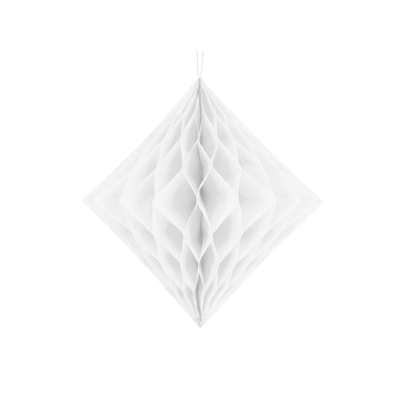 Méhsejt gyémánt fehér 30 cm