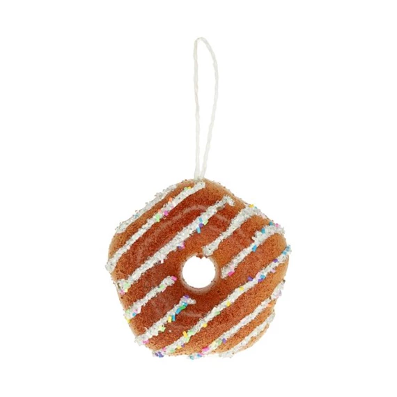 Mézeskalács fánk akasztós 9,5x9,5x4 cm