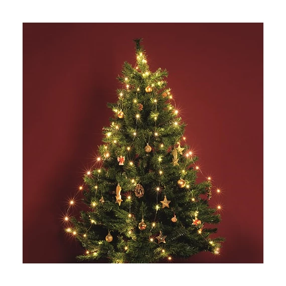 Micro LED-es fényfüzér-köteg, kültéri, 6 füzér, 20 LED, 1,9 m