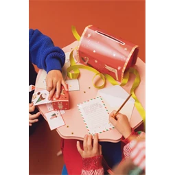 Mikulás postaláda 14x22x13 cm mix