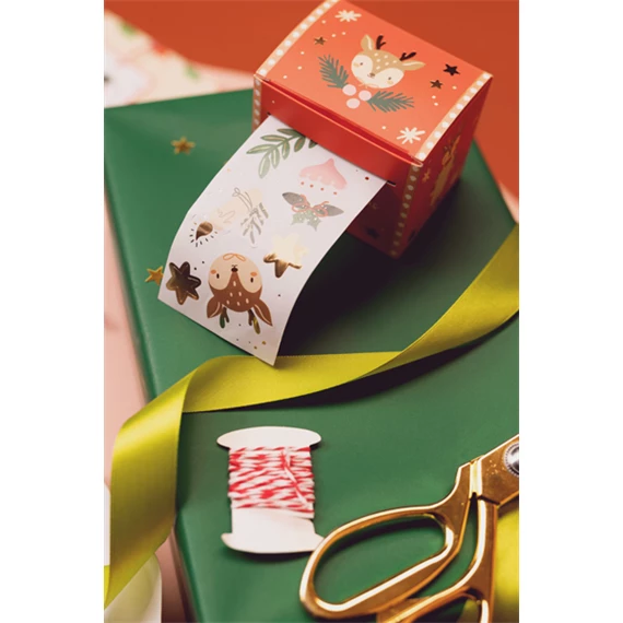 Mini matricák merry christmas, mix 250 cm