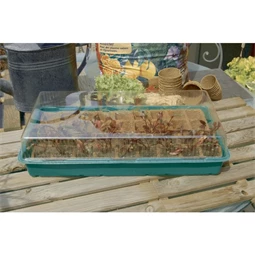 Mini üvegház 30 db palántához 5x5 cm , 52x17 cm S/3