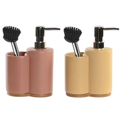 Mosogatószer adagoló kefével 11,5x9x18,5 cm 2 féle