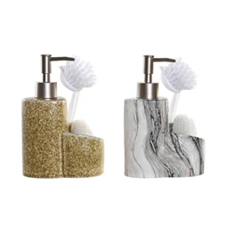 Mosogatószer adagoló kefével 12,5x9,5x18,5 cm 2 féle