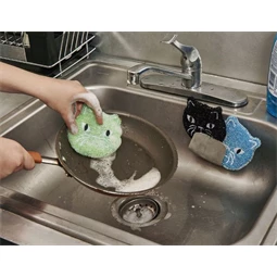 Mosogatószivacs, macskás S/3