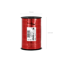 Műanyag szalag piros 5 mm x 225 m