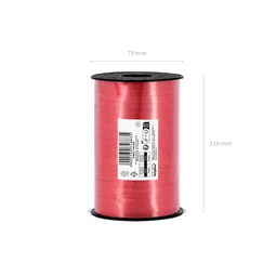 Műanyag szalag piros 5 mm x 225 m