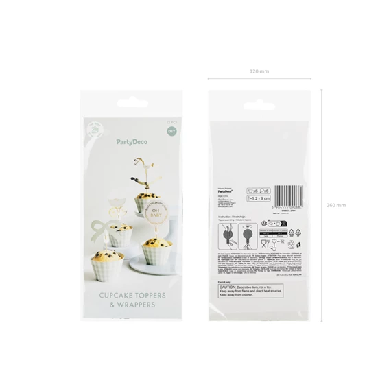 Muffin készlet oh baby, mix S/6