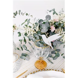 Nyomott organza fehér 0,48 cm x 9 m