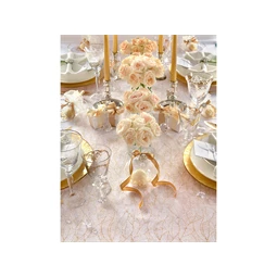 Nyomtatott organza fehér 0,48 cm x 9 m