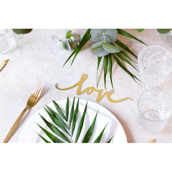 Nyomtatott organza fehér 0,48 cm x 9 m