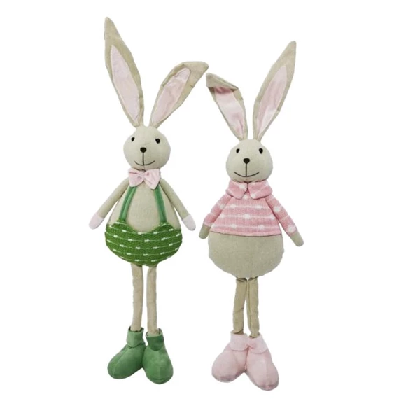 Nyúl álló fiú, lány 18x10x66 cm 2féle