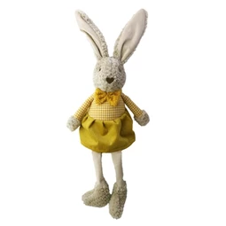 Nyúl lány lógólábú 20x11x56 cm