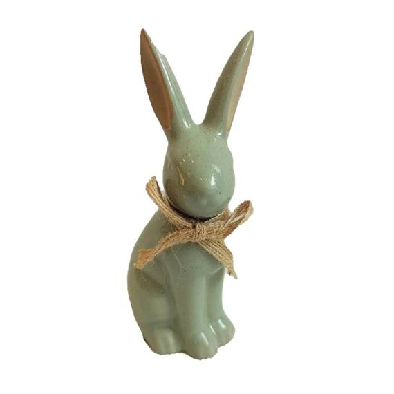 Nyúl masnival, álló 7,2x5,6x14 cm