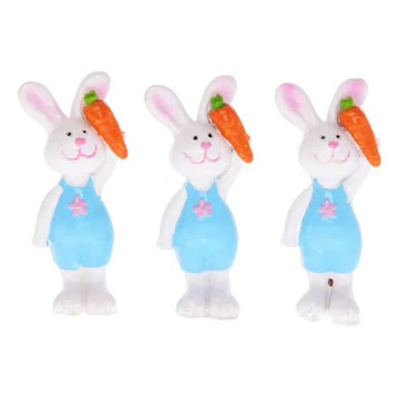 Nyúl répával 6x2,5 cm S/3