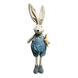 Nyúl répával teleszkópos lábbal 29x15x88 cm