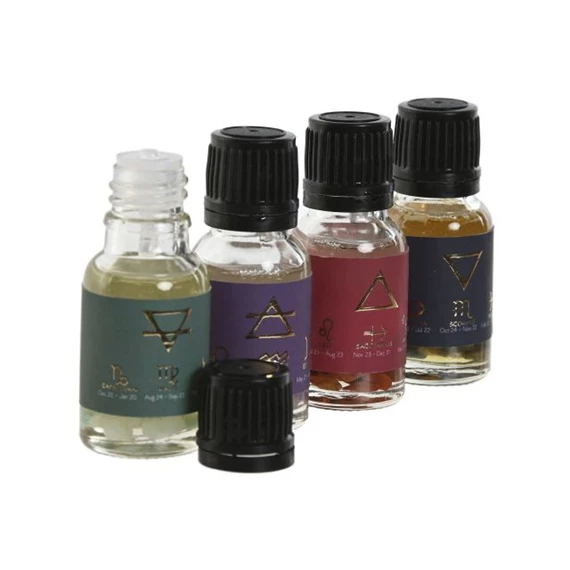 Olaj esszencia 15 ml 15x10,5x21,5 cm 4 féle