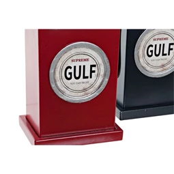 Óra asztali, benzinkút 12x8x35 cm 2 féle