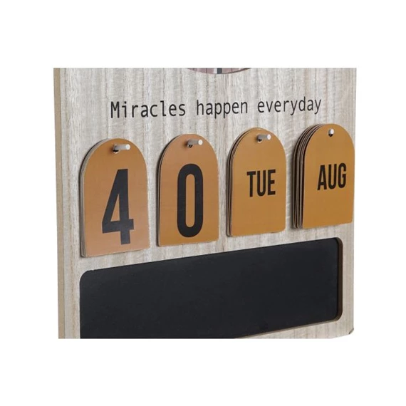 Óra naptár 34x4,5x56 cm