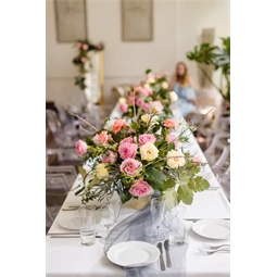 Organza ezüst 0,36 cm x 9 m