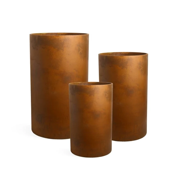 Óriás kaspó hosszúkás, átm. 37-32-27 cm S/3