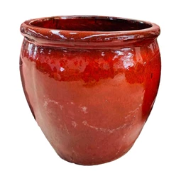 Óriás kaspó gömbölyű kül-, beltéri, fagyálló 65x65 cm