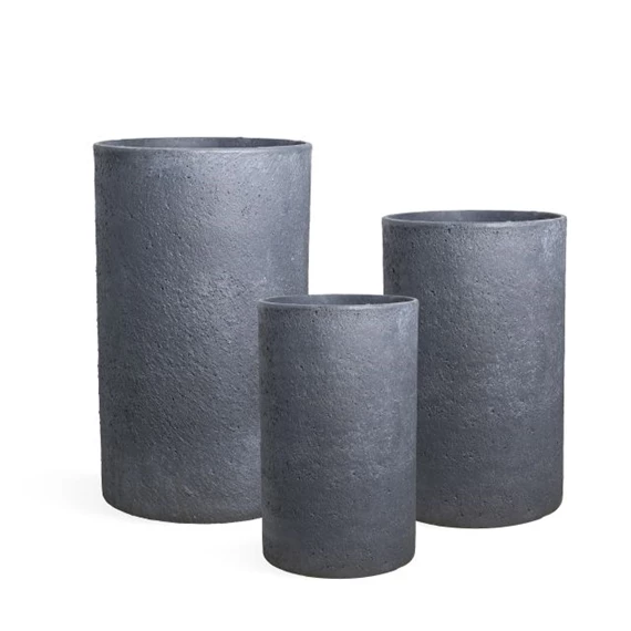 Óriás kaspó hosszúkás, átm. 37-32-27 cm S/3