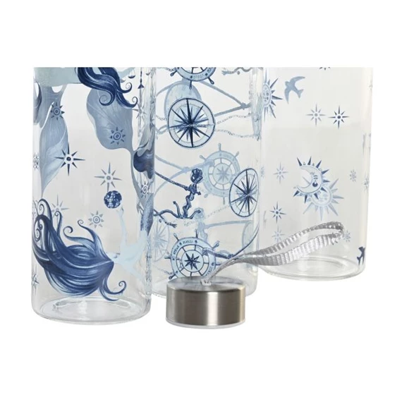 Palack 6,5x6,5x23 cm 550 ml 3 féle