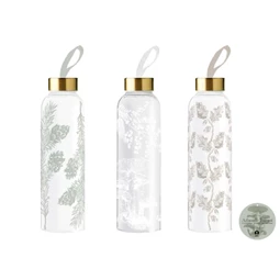 Palack 6,5x6,5x23 cm 550 ml 3 féle