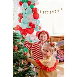 Papír méhsejt szett karácsonyi figurák, mix S/5