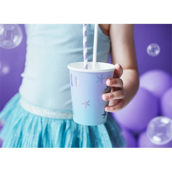 Papírpohár narvál, mix, 220 ml S/6