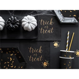 Papír szívószálak arany 19,5 cm S/10