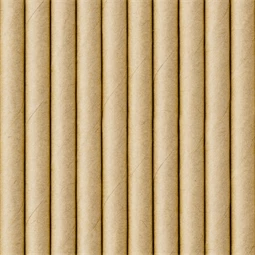 Papír szívószálak kraft 19,5 cm S/10