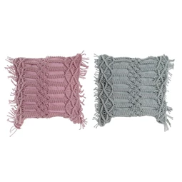 Párna makramés 45x10x45 cm 2 féle