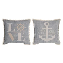 Párna tengeri mintás 45x10x45 cm 2 féle