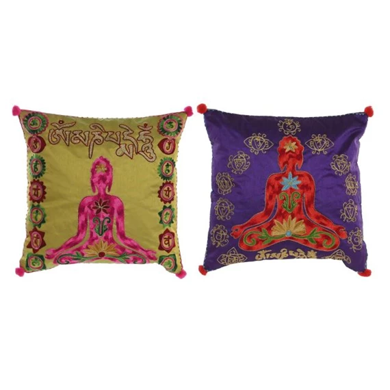 Párna jóga mintás 40x10x40 cm 2 féle