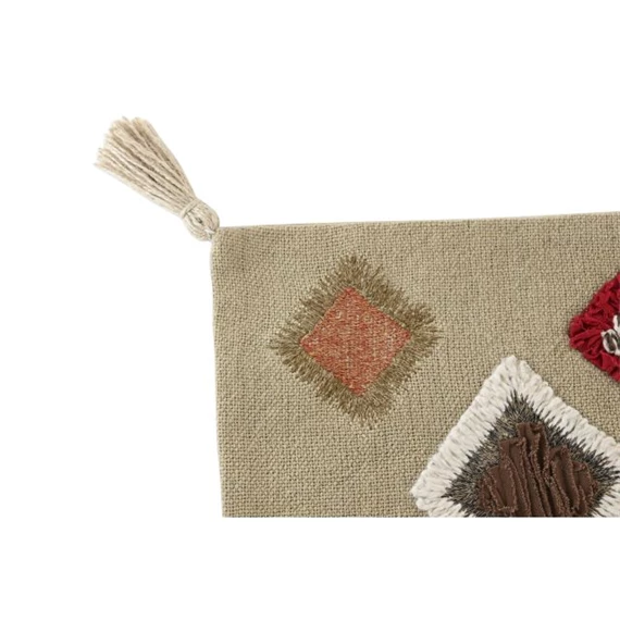 Párnahuzat bojtos 50x1x50 cm