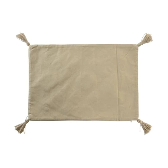 Párnahuzat bojtos 60x1x40 cm