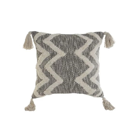 Párnahuzat bojtos 60x3x60 cm