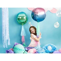 Party kalapok sellő, irizáló, 18 cm S/6