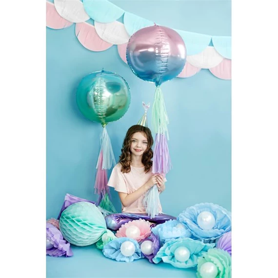 Party kalapok sellő, irizáló, 18 cm S/6