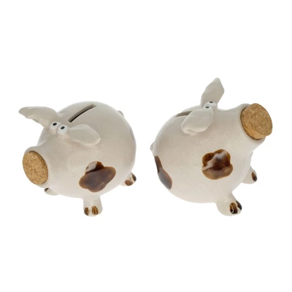 Persely malac 11,5x9,3x10,6 cm 2 féle