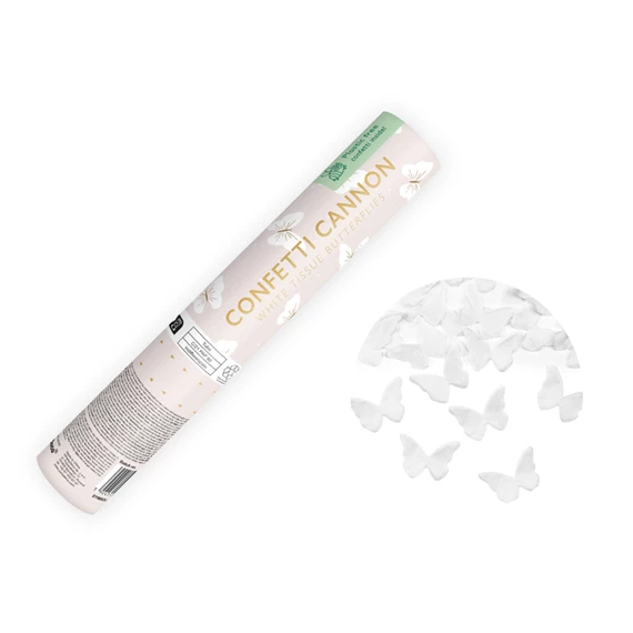 Pillangó konfetti kilövő 20 cm