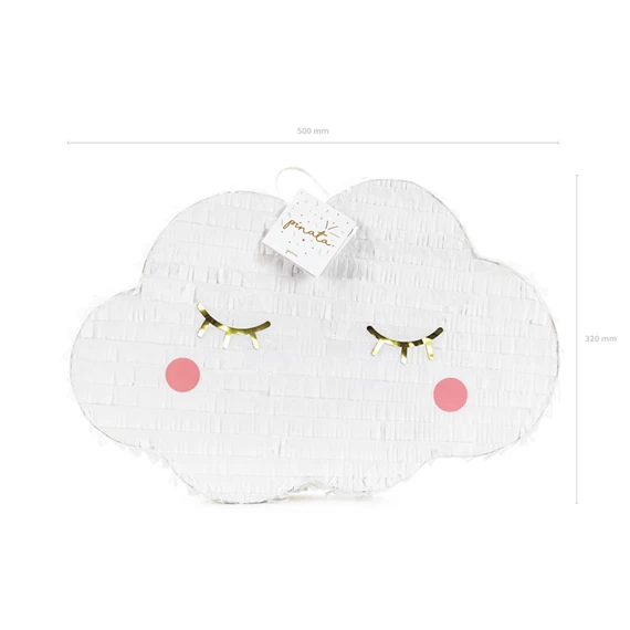 Pinata felhő 50x32x9 cm