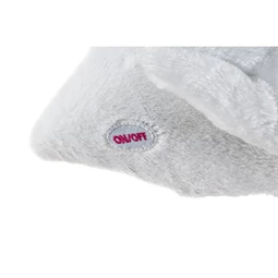 Plüss LED-es flamingó 34x25x27 cm 2 féle