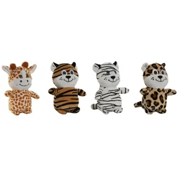 Plüss állatok 10x8x14 cm 4 féle