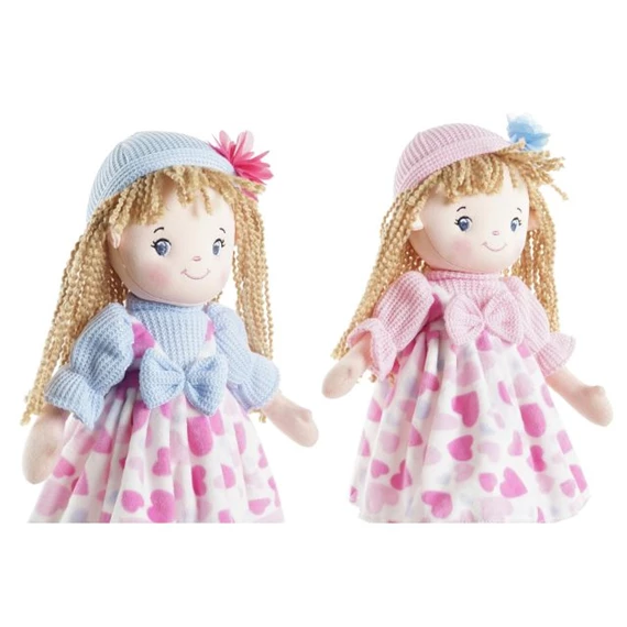 Plüss baba 20x13x40 cm 2 féle